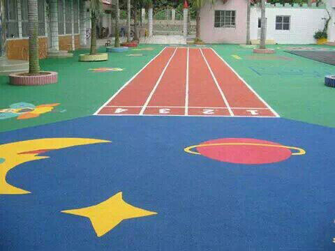 阜寧陽光實驗幼兒園塑膠跑道