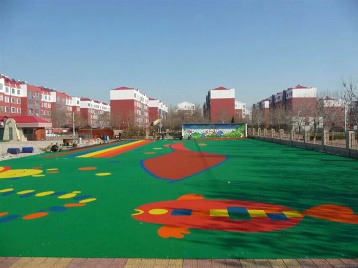 南京大廠九村蒙氏幼兒園塑膠場(chǎng)地